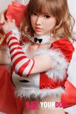 Fudoll 莎莉 #J037 161cm Eカップ フルシリコン 顎機能付き サンタガール 等身大 ラブドール - 画像 (5)