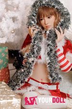 Fudoll 莎莉 #J037 161cm Eカップ フルシリコン 顎機能付き サンタガール 等身大 ラブドール - 画像 (9)