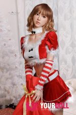 Fudoll 莎莉 #J037 161cm Eカップ フルシリコン 顎機能付き サンタガール 等身大 ラブドール - 画像 (11)