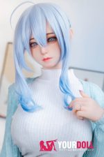 Fudoll 丽芙 #J002 157cm Fカップ シリコンヘッド+TPEボディ 顎機能追加可 未亡人 コスプレ系 巨乳 美人 ラブドール