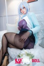 Fudoll 丽芙 #J002 157cm Fカップ シリコンヘッド+TPEボディ 顎機能追加可 未亡人 コスプレ系 巨乳 美人 ラブドール - 画像 (23)