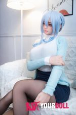 Fudoll 丽芙 #J002 157cm Fカップ シリコンヘッド+TPEボディ 顎機能追加可 未亡人 コスプレ系 巨乳 美人 ラブドール - 画像 (10)