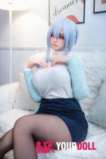 Fudoll 丽芙 #J002 157cm Fカップ シリコンヘッド+TPEボディ 顎機能追加可 未亡人 コスプレ系 巨乳 美人 ラブドール - 画像 (8)