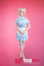 Fudoll 柳思思 #J025 163cm Eカップ フルシリコン 顎機能付き 中華風 料理人お嬢さん ラブドール - 画像 (23)
