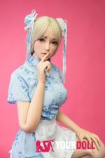 Fudoll 柳思思 #J025 163cm Eカップ フルシリコン 顎機能付き 中華風 料理人お嬢さん ラブドール - 画像 (2)