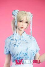 Fudoll 柳思思 #J025 163cm Eカップ フルシリコン 顎機能付き 中華風 料理人お嬢さん ラブドール - 画像 (7)