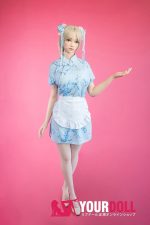 Fudoll 柳思思 #J025 163cm Eカップ フルシリコン 顎機能付き 中華風 料理人お嬢さん ラブドール - 画像 (24)