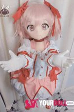 GUAVADOLL DM02 132cm AAカップ ノーマル肌 手描きメイク ビニール製のヘッド 可愛い 魔法少女 コスプレ系 アニメドール - 画像 (3)