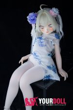 GUAVADOLL DM10 132cm AAカップ ノーマル肌 手描きメイク ビニール製のヘッド 無邪気 ドヤ顔 アニメ系 ラブドール - 画像 (5)