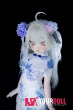 GUAVADOLL DM10 132cm AAカップ ノーマル肌 手描きメイク ビニール製のヘッド 無邪気 ドヤ顔 アニメ系 ラブドール - 画像 (4)