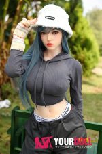 Irontech Doll Joline S41 159cm-plus Gカップ ホワイト肌 シリコンヘッド+TPEボディ 等身大 ダッチワイフ - 画像 (6)