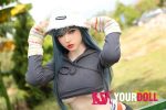 Irontech Doll Joline S41 159cm-plus Gカップ ホワイト肌 シリコンヘッド+TPEボディ 等身大 ダッチワイフ - 画像 (20)