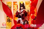 Shedoll Guxiaoyu(顾小雨) 168cm Dカップ フルシリコン 顎機能追加可 新年スペシャル ケモ耳 妖艶 エキゾチック ラブドール - 画像 (18)