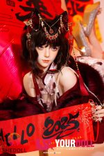 Shedoll Guxiaoyu(顾小雨) 168cm Dカップ フルシリコン 顎機能追加可 新年スペシャル ケモ耳 妖艶 エキゾチック ラブドール - 画像 (6)