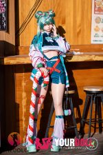 Shedoll Ailin(艾琳) 156cm Eカップ フルシリコン 顎機能追加可 クリスマスデート 童顔巨乳 ラブドール - 画像 (20)