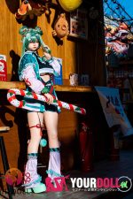 Shedoll Ailin(艾琳) 156cm Eカップ フルシリコン 顎機能追加可 クリスマスデート 童顔巨乳 ラブドール - 画像 (21)