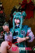 Shedoll Ailin(艾琳) 156cm Eカップ フルシリコン 顎機能追加可 クリスマスデート 童顔巨乳 ラブドール - 画像 (13)