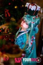 Shedoll Ailin(艾琳) 156cm Eカップ フルシリコン 顎機能追加可 クリスマスデート 童顔巨乳 ラブドール - 画像 (14)