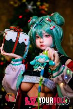 Shedoll Ailin(艾琳) 156cm Eカップ フルシリコン 顎機能追加可 クリスマスデート 童顔巨乳 ラブドール - 画像 (2)