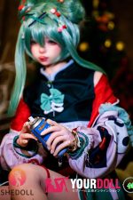 Shedoll Ailin(艾琳) 156cm Eカップ フルシリコン 顎機能追加可 クリスマスデート 童顔巨乳 ラブドール - 画像 (5)