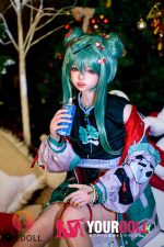 Shedoll Ailin(艾琳) 156cm Eカップ フルシリコン 顎機能追加可 クリスマスデート 童顔巨乳 ラブドール - 画像 (11)
