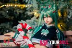 Shedoll Ailin(艾琳) 156cm Eカップ フルシリコン 顎機能追加可 クリスマスデート 童顔巨乳 ラブドール - 画像 (27)