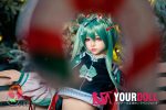Shedoll Ailin(艾琳) 156cm Eカップ フルシリコン 顎機能追加可 クリスマスデート 童顔巨乳 ラブドール - 画像 (28)
