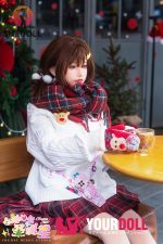 Shedoll Suxingran(苏星冉) 158cm Cカップ シリコンヘッド+TPEボディ 顎機能追加可 冬デート リアル彼女 ラブドール - 画像 (11)