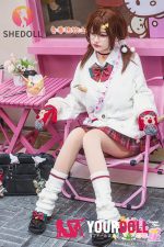 Shedoll Suxingran(苏星冉) 158cm Cカップ シリコンヘッド+TPEボディ 顎機能追加可 遊園地デート 眼鏡娘 ラブドール - 画像 (9)
