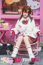 Shedoll Suxingran(苏星冉) 158cm Cカップ シリコンヘッド+TPEボディ 顎機能追加可 遊園地デート 眼鏡娘 ラブドール - 画像 (11)