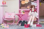 Shedoll Suxingran(苏星冉) 158cm Cカップ シリコンヘッド+TPEボディ 顎機能追加可 遊園地デート 眼鏡娘 ラブドール - 画像 (23)
