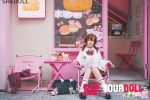 Shedoll Suxingran(苏星冉) 158cm Cカップ シリコンヘッド+TPEボディ 顎機能追加可 遊園地デート 眼鏡娘 ラブドール - 画像 (24)