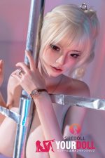Shedoll Bailu(白露) 163cm Hカップ フルシリコン リアルな肌質感付き 顎機能追加可 魅惑の谷間 雀斑メイク ラブドール - 画像 (2)