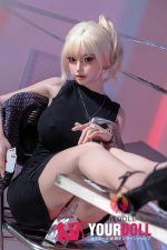 Shedoll Bailu(白露) 163cm Hカップ フルシリコン リアルな肌質感付き 顎機能追加可 魅惑の谷間 雀斑メイク ラブドール - 画像 (8)