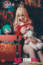 Shedoll Jiangxiaowan(江小婉) 163cm Hカップ フルシリコン 顎機能追加可 サンタガール 美人 ラブドール - 画像 (10)