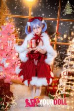 Shedoll Duoduo(朵朵) 148cm Dカップ フルシリコン 顎機能追加可 サンタガール 癒し系 ラブドール - 画像 (11)