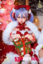 Shedoll Duoduo(朵朵) 148cm Dカップ フルシリコン 顎機能追加可 サンタガール 癒し系 ラブドール - 画像 (3)