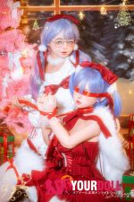 Shedoll Duoduo(朵朵) 148cm Dカップ フルシリコン 顎機能追加可 サンタガール 癒し系 ラブドール - 画像 (9)