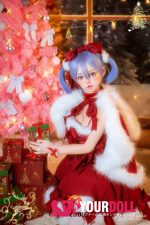 Shedoll Duoduo(朵朵) 148cm Dカップ フルシリコン 顎機能追加可 サンタガール 癒し系 ラブドール - 画像 (7)
