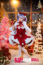 Shedoll Duoduo(朵朵) 148cm Dカップ フルシリコン 顎機能追加可 サンタガール 癒し系 ラブドール - 画像 (10)