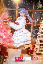 Shedoll Yaoyao(夭夭) 148cm Dカップ フルシリコン 顎機能追加可 サンタガール 無邪気 ラブドール - 画像 (5)