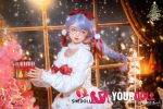Shedoll Yaoyao(夭夭) 148cm Dカップ フルシリコン 顎機能追加可 サンタガール 無邪気 ラブドール - 画像 (12)