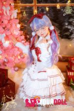Shedoll Yaoyao(夭夭) 148cm Dカップ フルシリコン 顎機能追加可 サンタガール 無邪気 ラブドール - 画像 (4)
