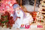 Shedoll Yaoyao(夭夭) 148cm Dカップ フルシリコン 顎機能追加可 サンタガール 無邪気 ラブドール - 画像 (11)