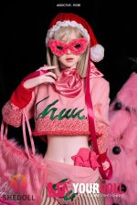 Shedoll Chuyue(楚玥) 168cm Dカップ フルシリコン 顎機能追加可 サンタガール 魅惑 ラブドール - 画像 (8)
