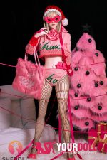Shedoll Chuyue(楚玥) 168cm Dカップ フルシリコン 顎機能追加可 サンタガール 魅惑 ラブドール - 画像 (16)