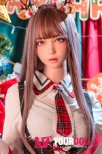 Shedoll Chuyue(楚玥) 168cm Dカップ フルシリコン 顎機能追加可 サンタガール 肉感的な美人 ラブドール - 画像 (4)