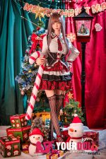 Shedoll Chuyue(楚玥) 168cm Dカップ フルシリコン 顎機能追加可 サンタガール 肉感的な美人 ラブドール - 画像 (15)