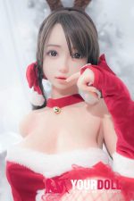 Shedoll Coco(可可) 145cm Gカップ フルシリコン 顎機能追加可 サンタガール バニー 童顔巨乳 ラブドール - 画像 (2)