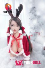 Shedoll Coco(可可) 145cm Gカップ フルシリコン 顎機能追加可 サンタガール バニー 童顔巨乳 ラブドール - 画像 (8)